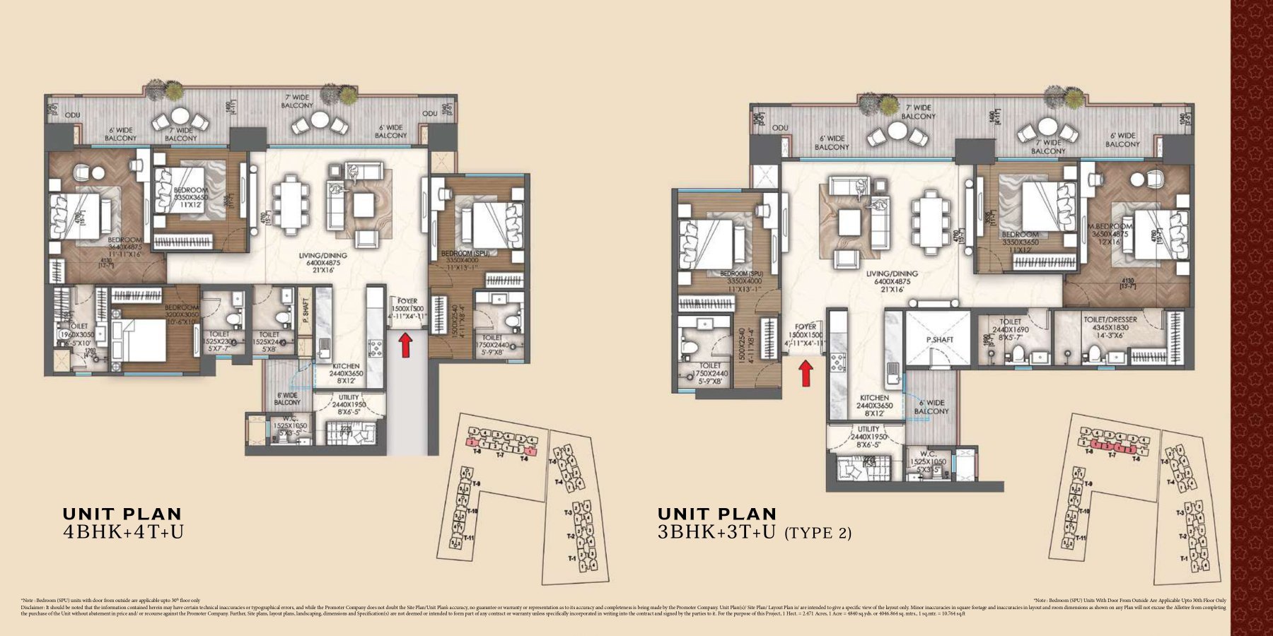 3BHK TYPE 1